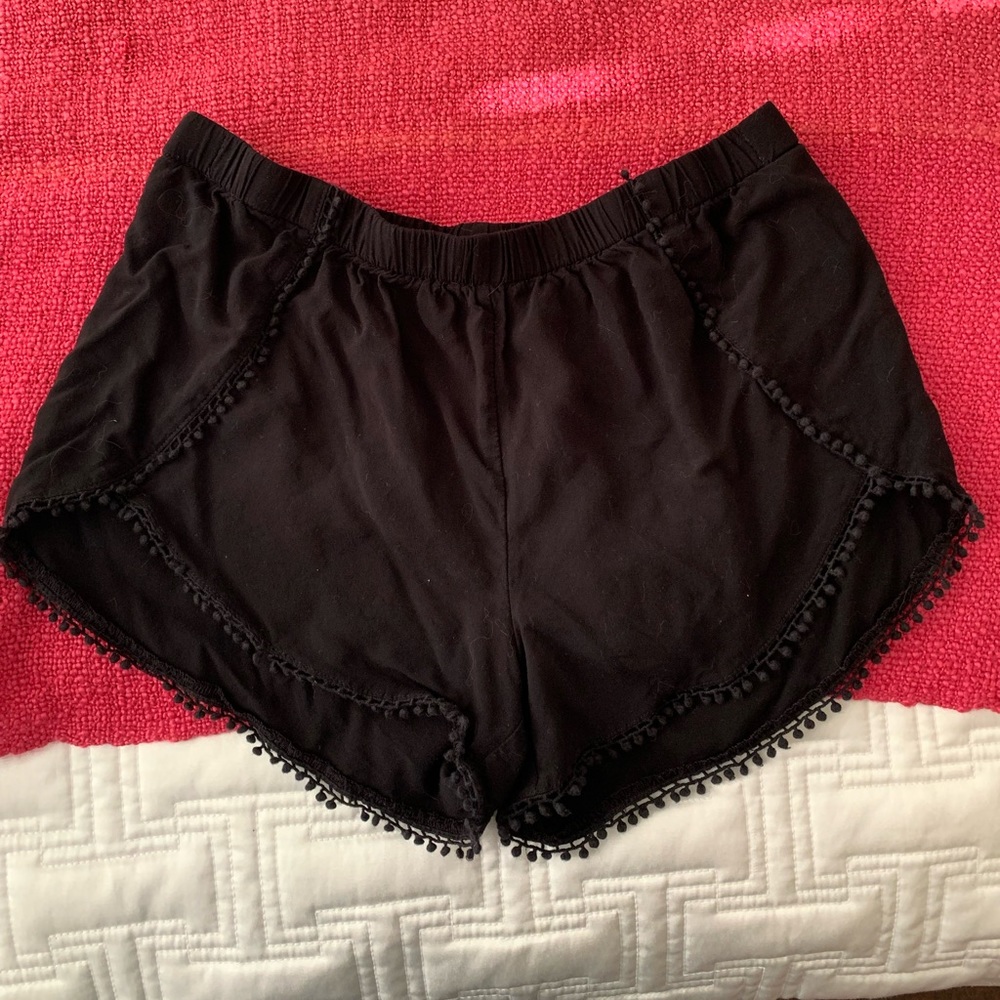 Express black shorts